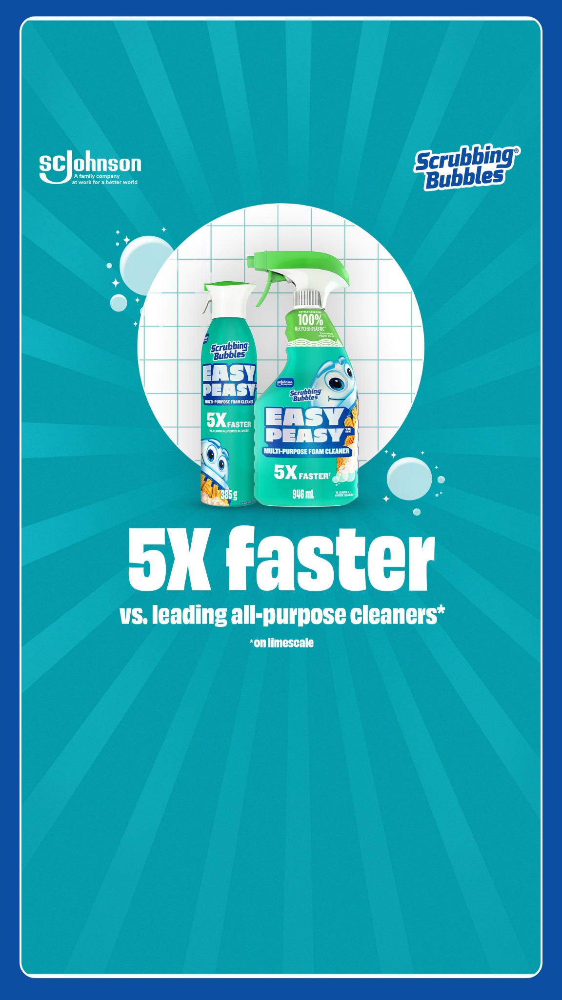 Scrubbing Bubbles Facebook ad from May 28, 2026