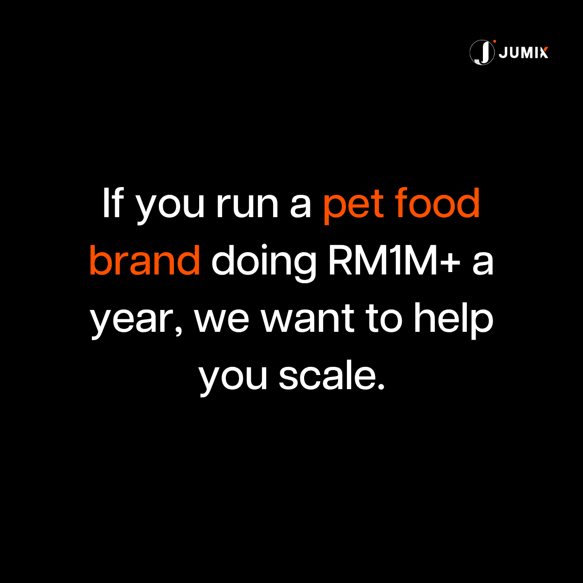 Jumix Facebook ad
