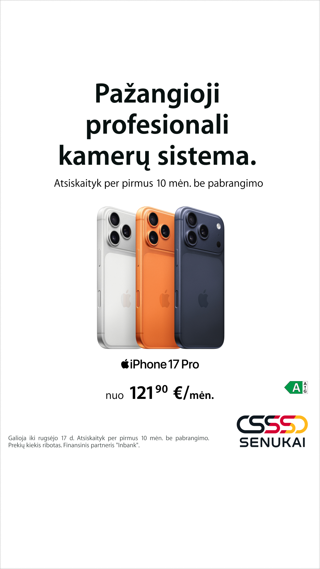 Senukai Facebook ad