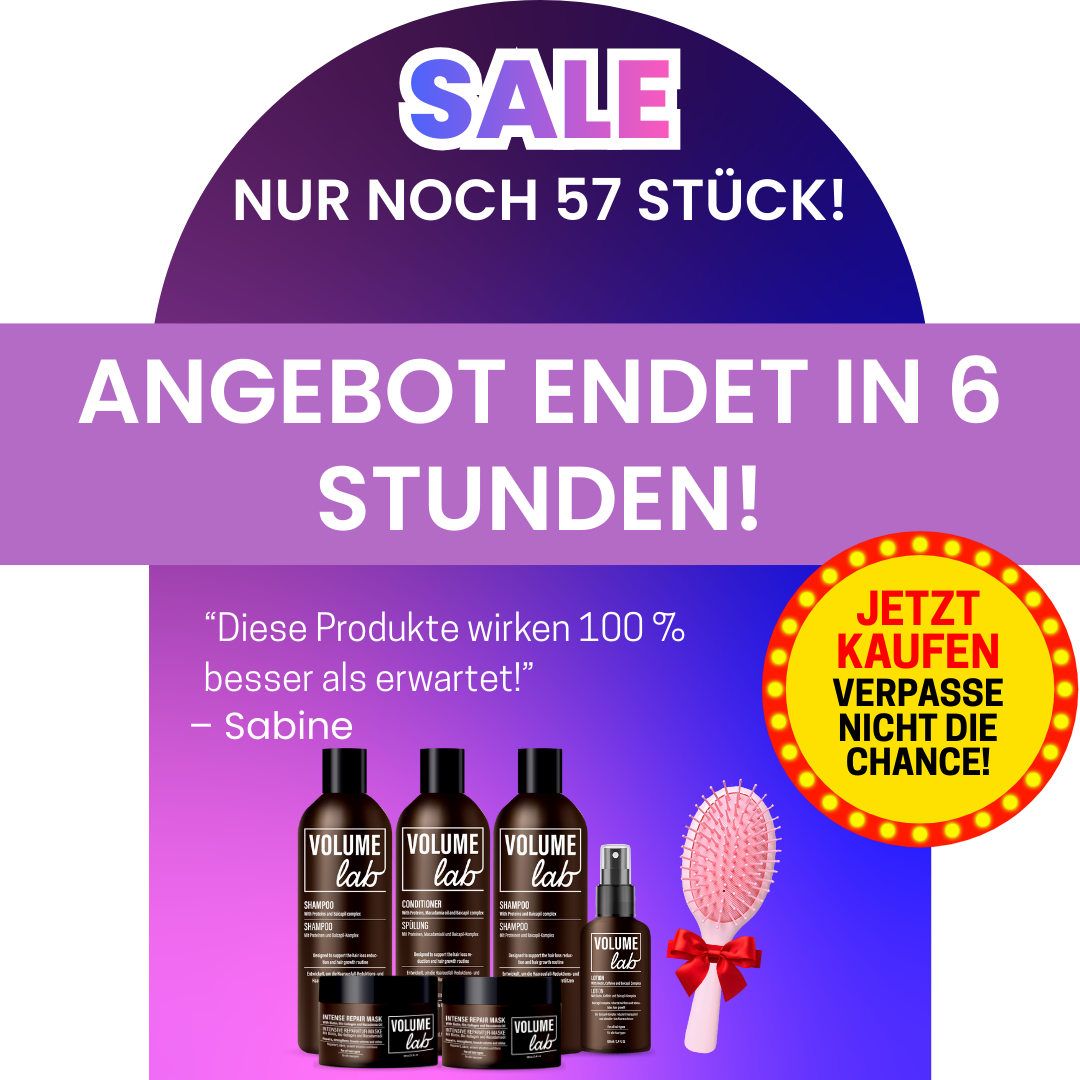 Harmonyvita.de Facebook ad: Jeden Tag Haare wie nach dem Friseur
