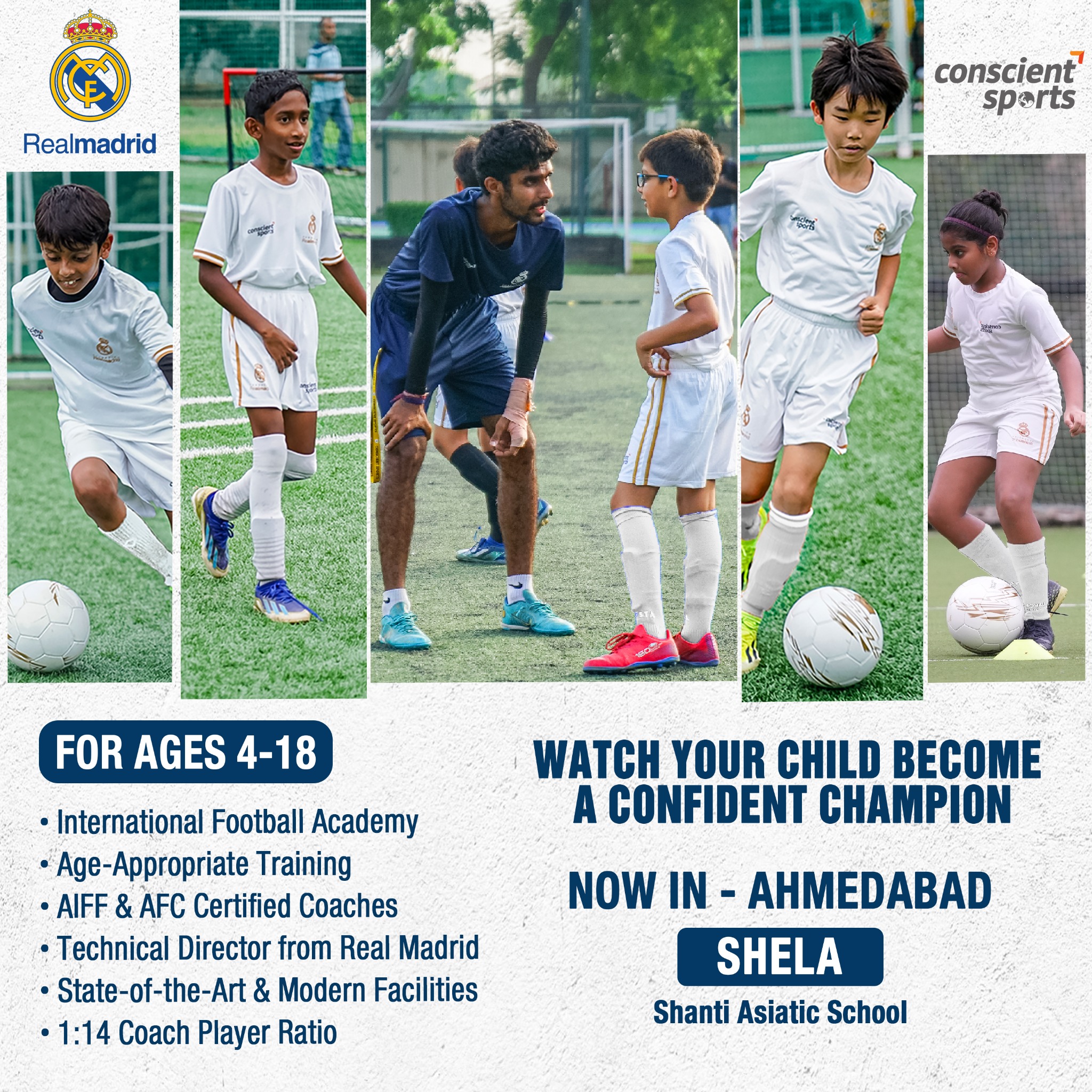 RMF India - Partner Conscient Sports Facebook ad