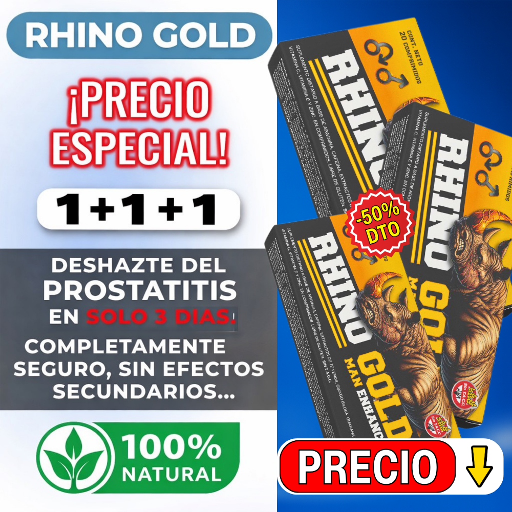 Dr. Héctor Bianchetti Facebook ad: ¡Rhino Gold, suplemento natural para apoyar la energía…