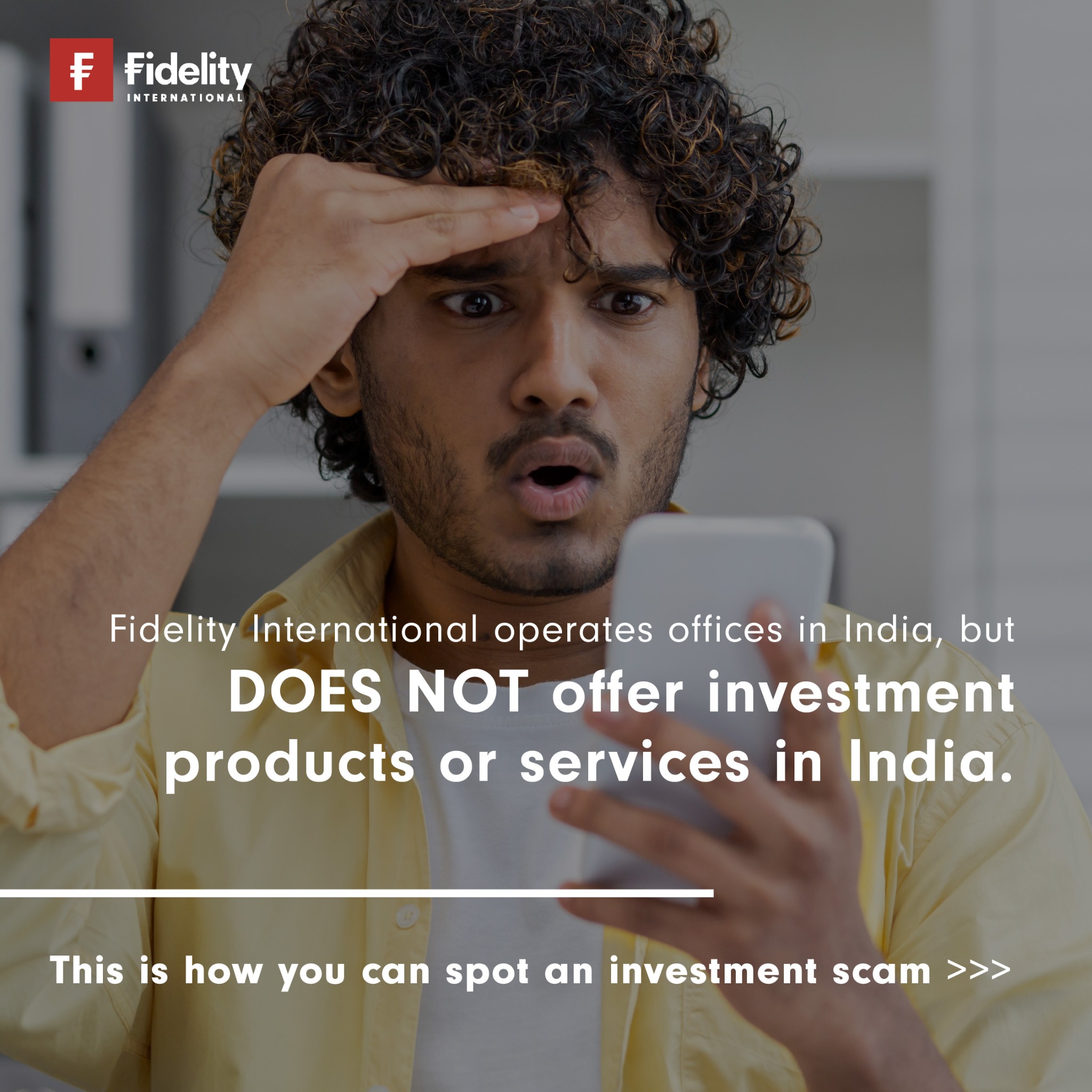 Fidelity International Facebook ad