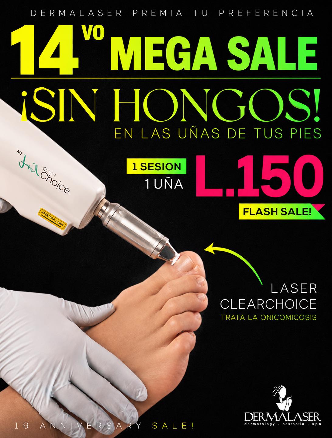 Dermalaser Facebook ad