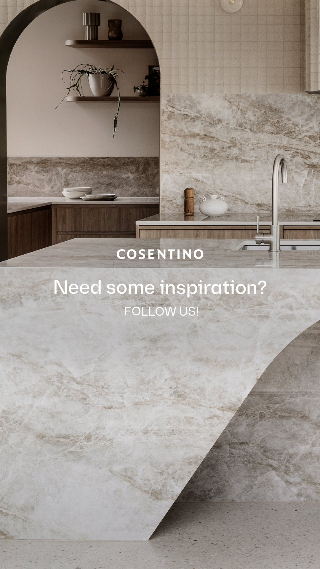 Cosentino Facebook ad: Your next project starts with the right inspiration.