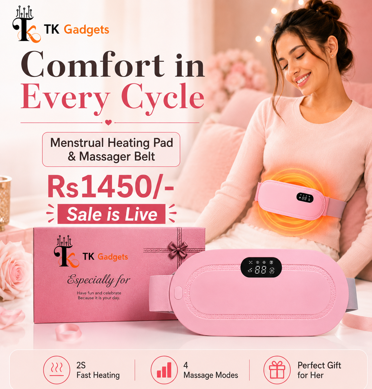 TK Gadgets Facebook ad