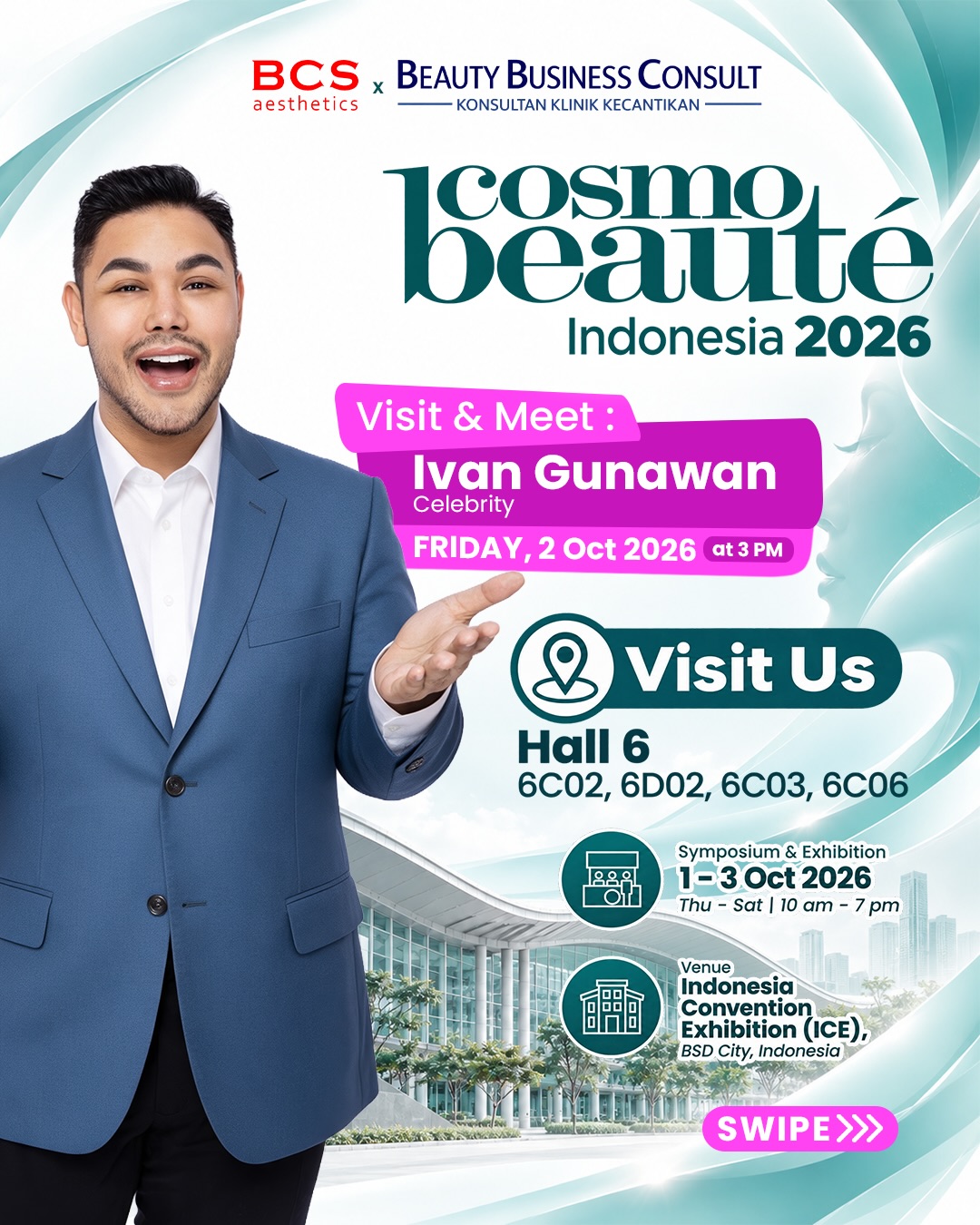Cosmobeauté Indonesia Facebook ad: Beauty meets business
