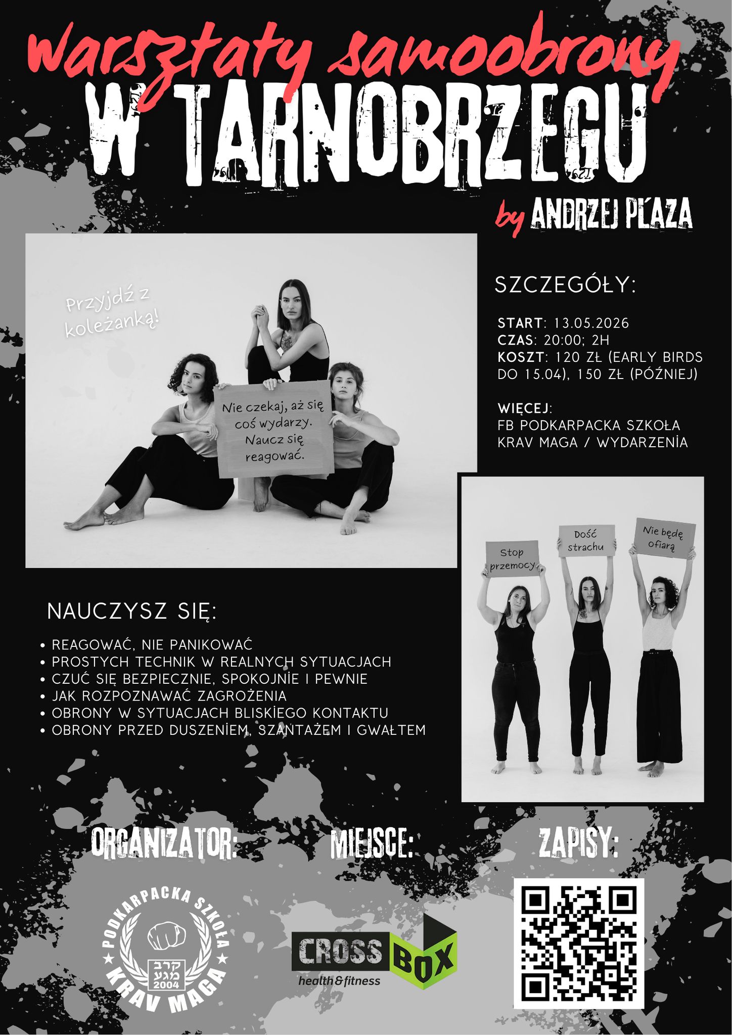 Podkarpacka Szkoła Krav Maga Facebook ad: Praktyczne warsztaty z samoobrony dla Kobiet | Tarnobrzeg…