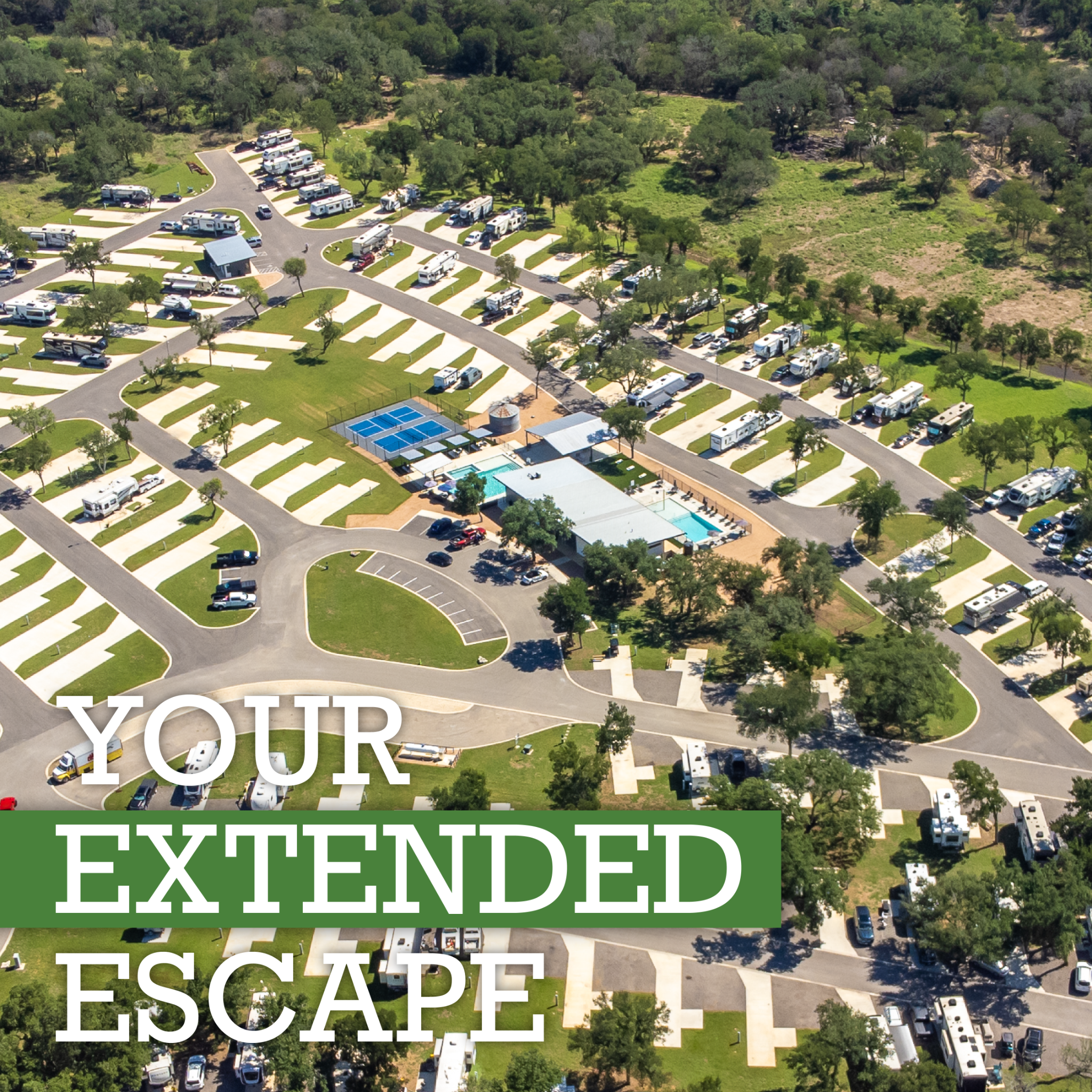 Treeside RV Resort Facebook ad: Reserve Your Spot Today
