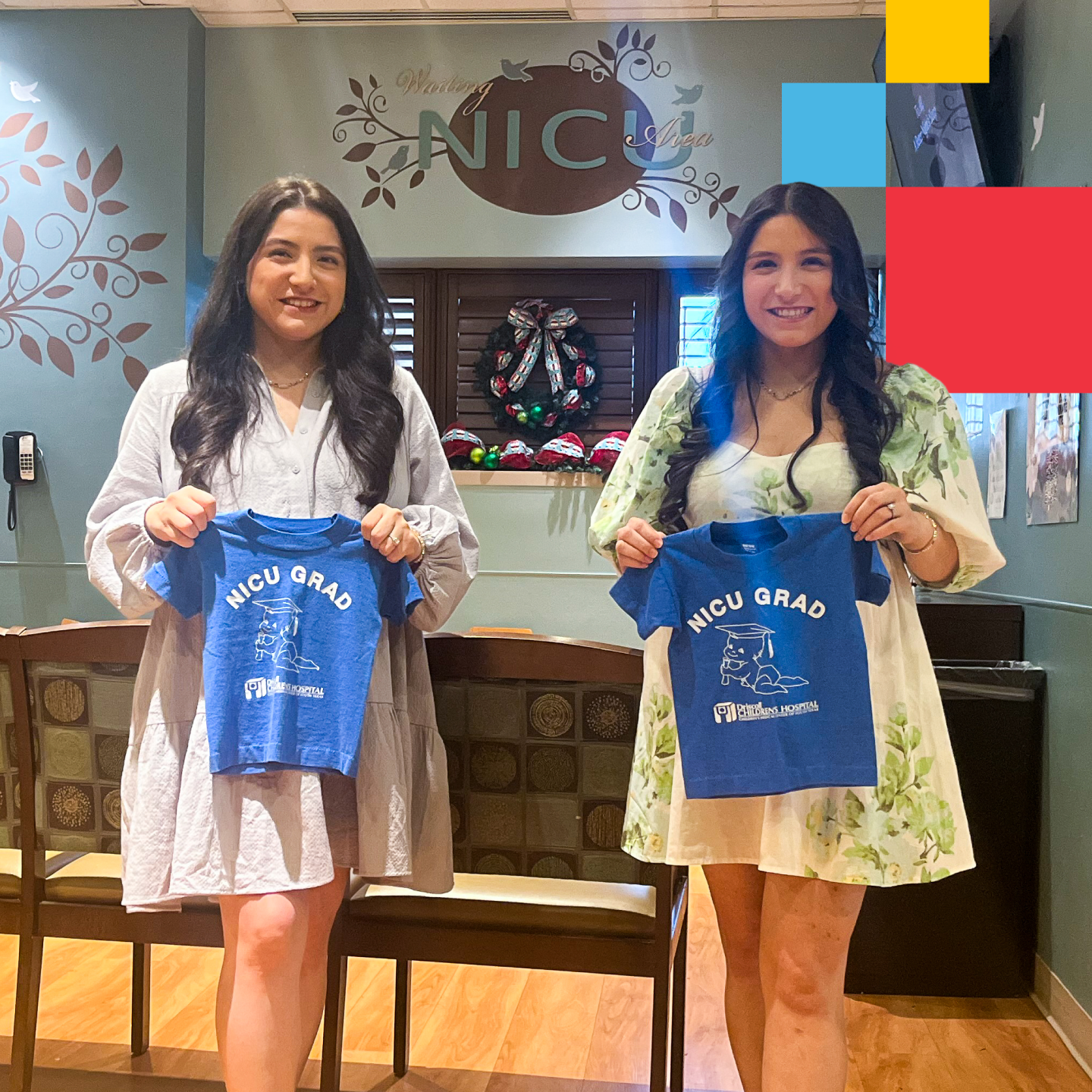 Driscoll Children's Hospital Facebook ad: Twin Nurses Building a Legacy Together