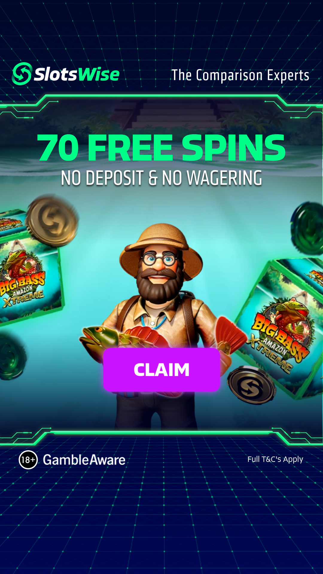 SlotsWise Facebook ad from Jan 5, 2026