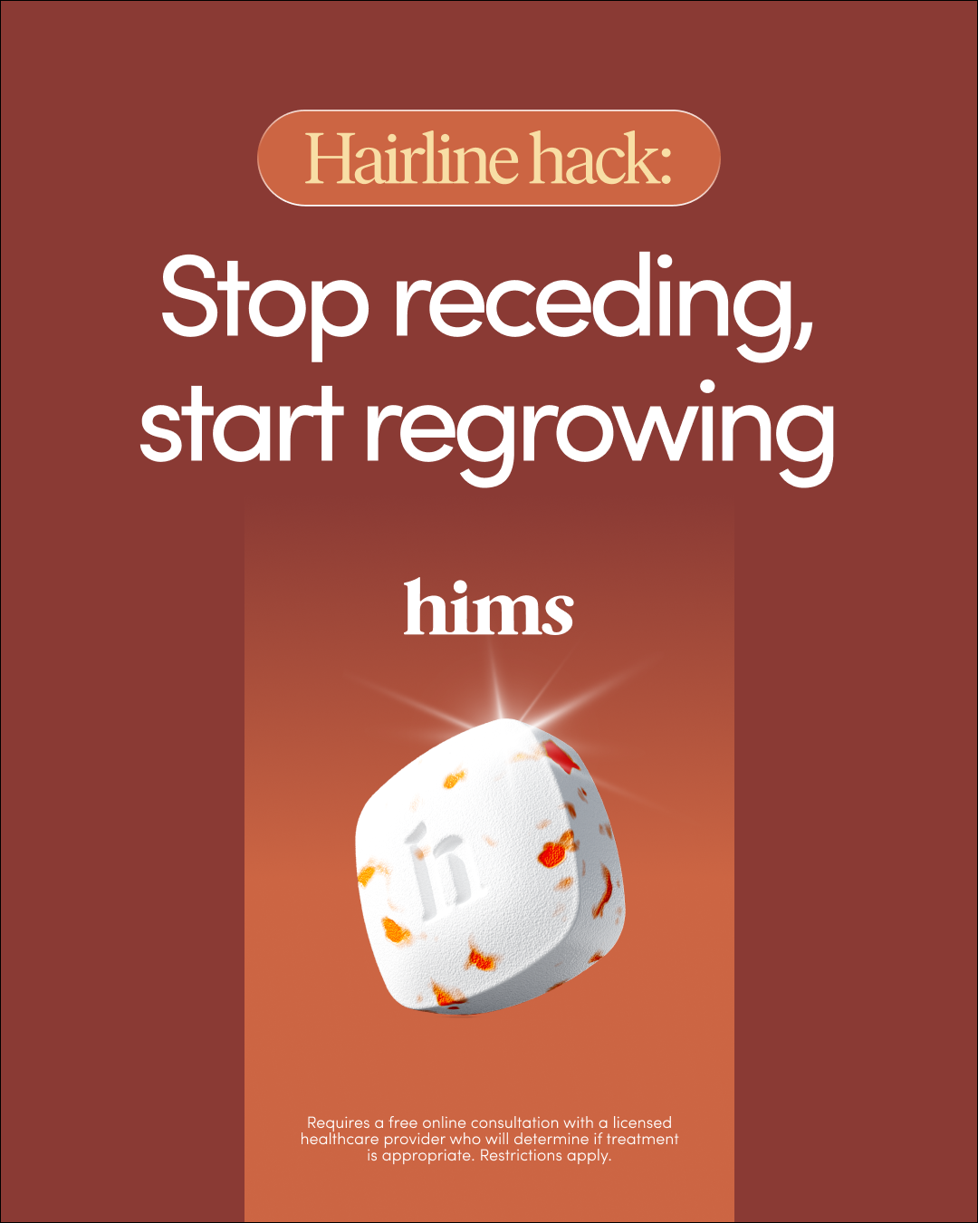 hims Facebook ad