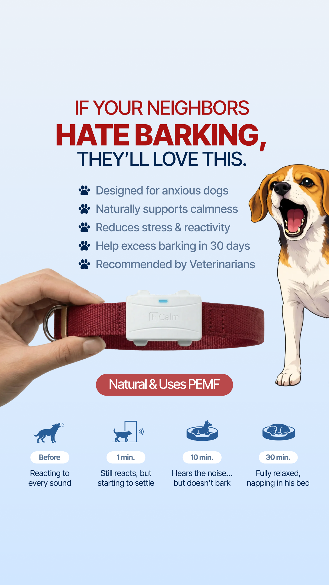 Helio Pet Facebook ad