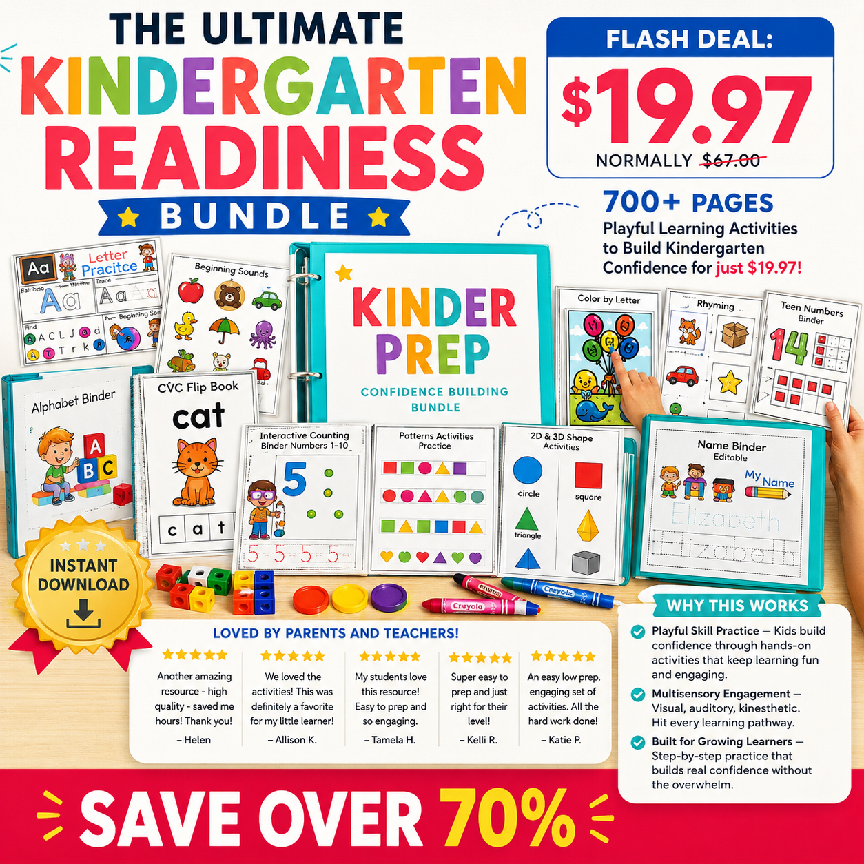 Planning Playtime - Learning Through Play Facebook ad