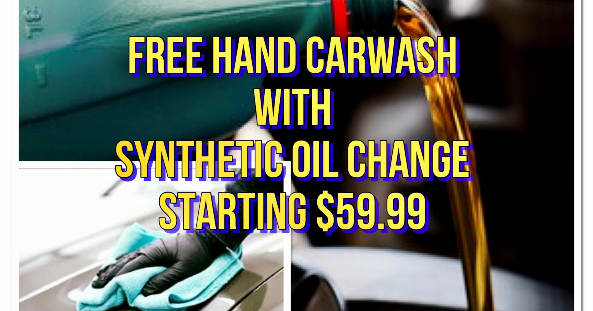 Eco Hand Car Wash Facebook ad: Eco Hand Car Wash & Lube Center
