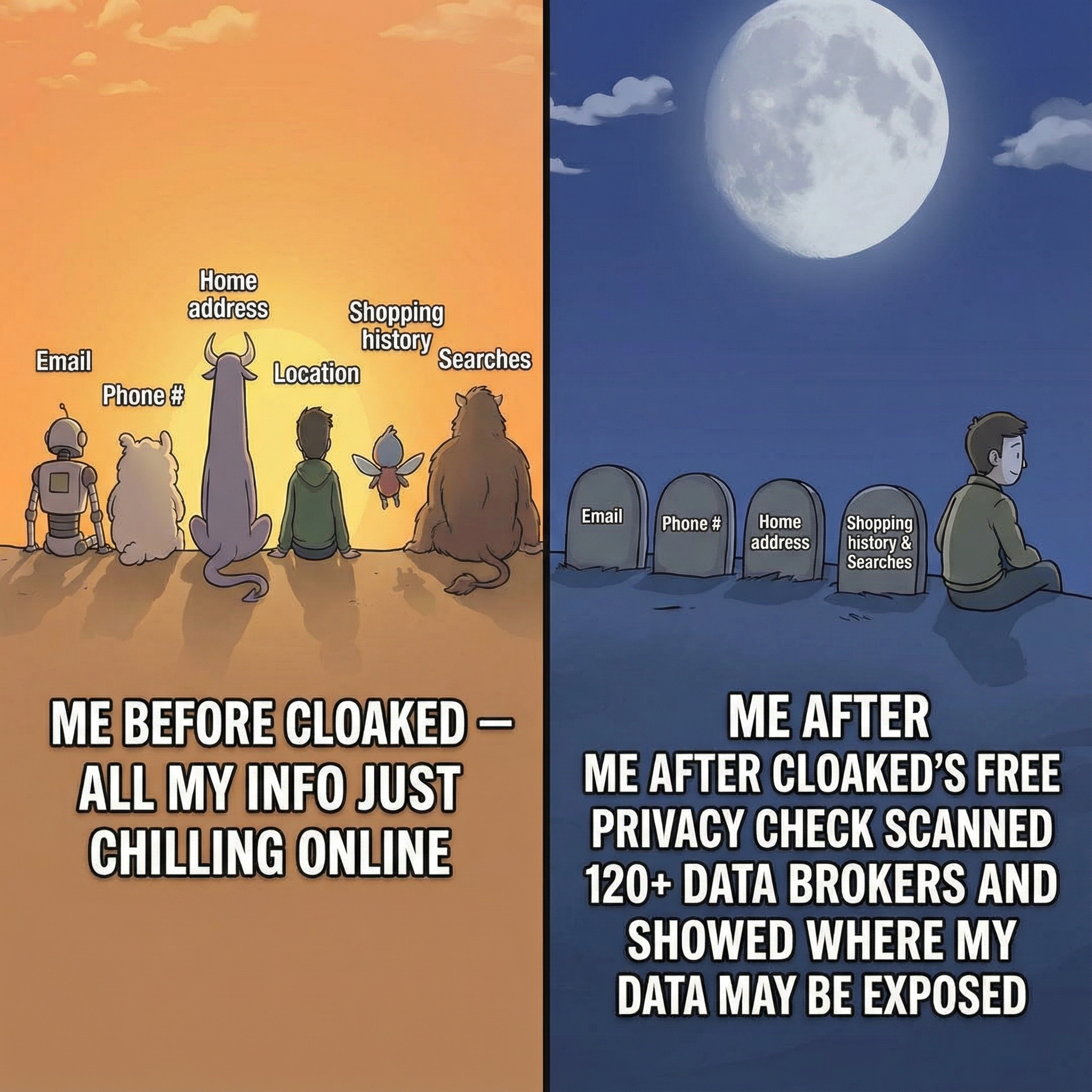 Cloaked Inc. Facebook ad