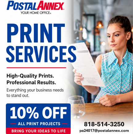 PostalAnnex24017 Facebook ad: 10% Off all print Jobs