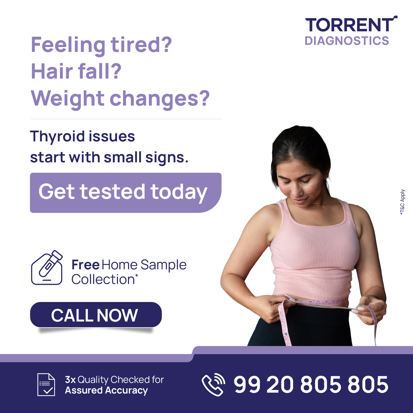 Torrent Diagnostics Facebook ad: Don’t Ignore Thyroid Signs