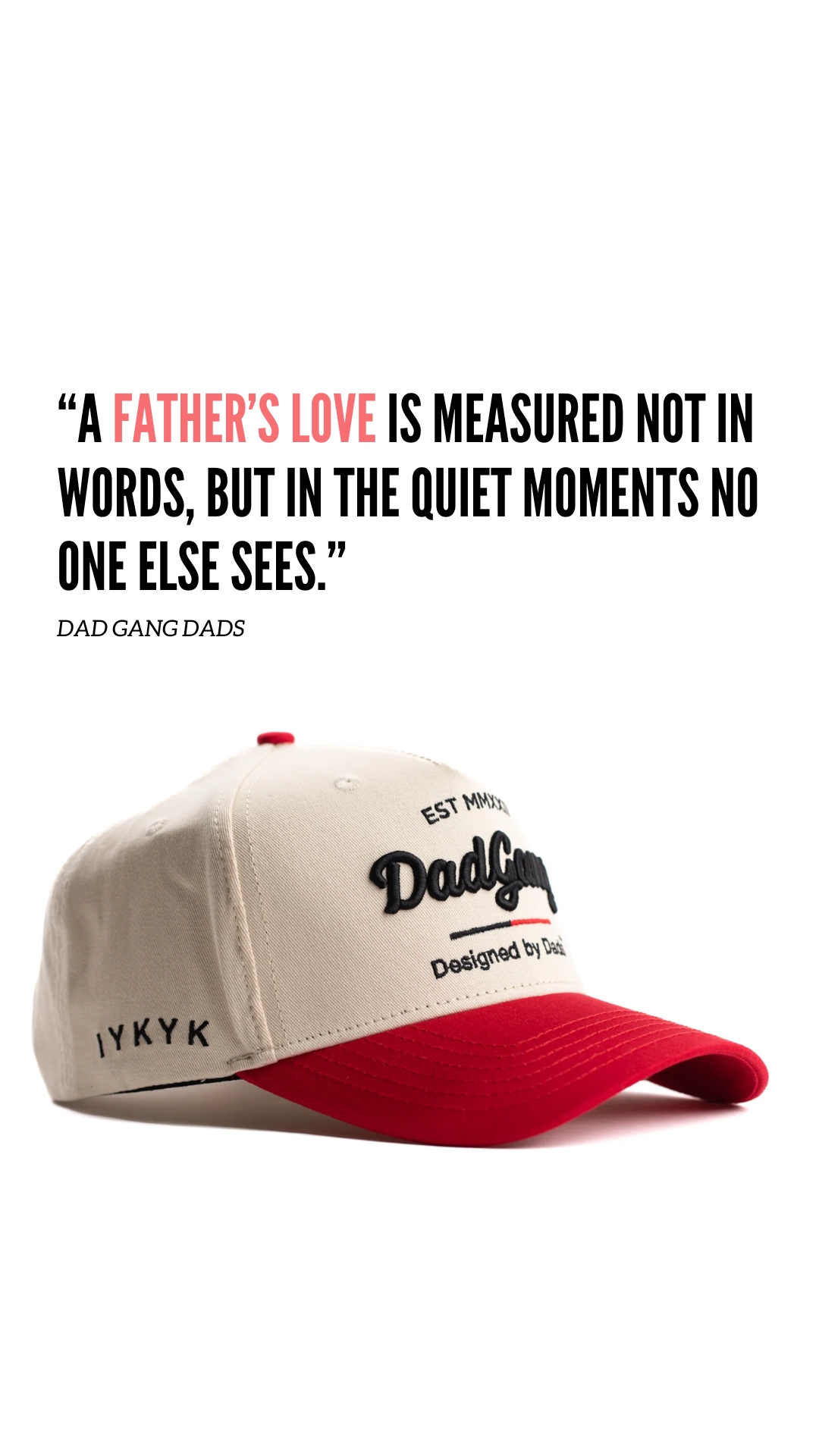 Dad Gang Co. Facebook ad