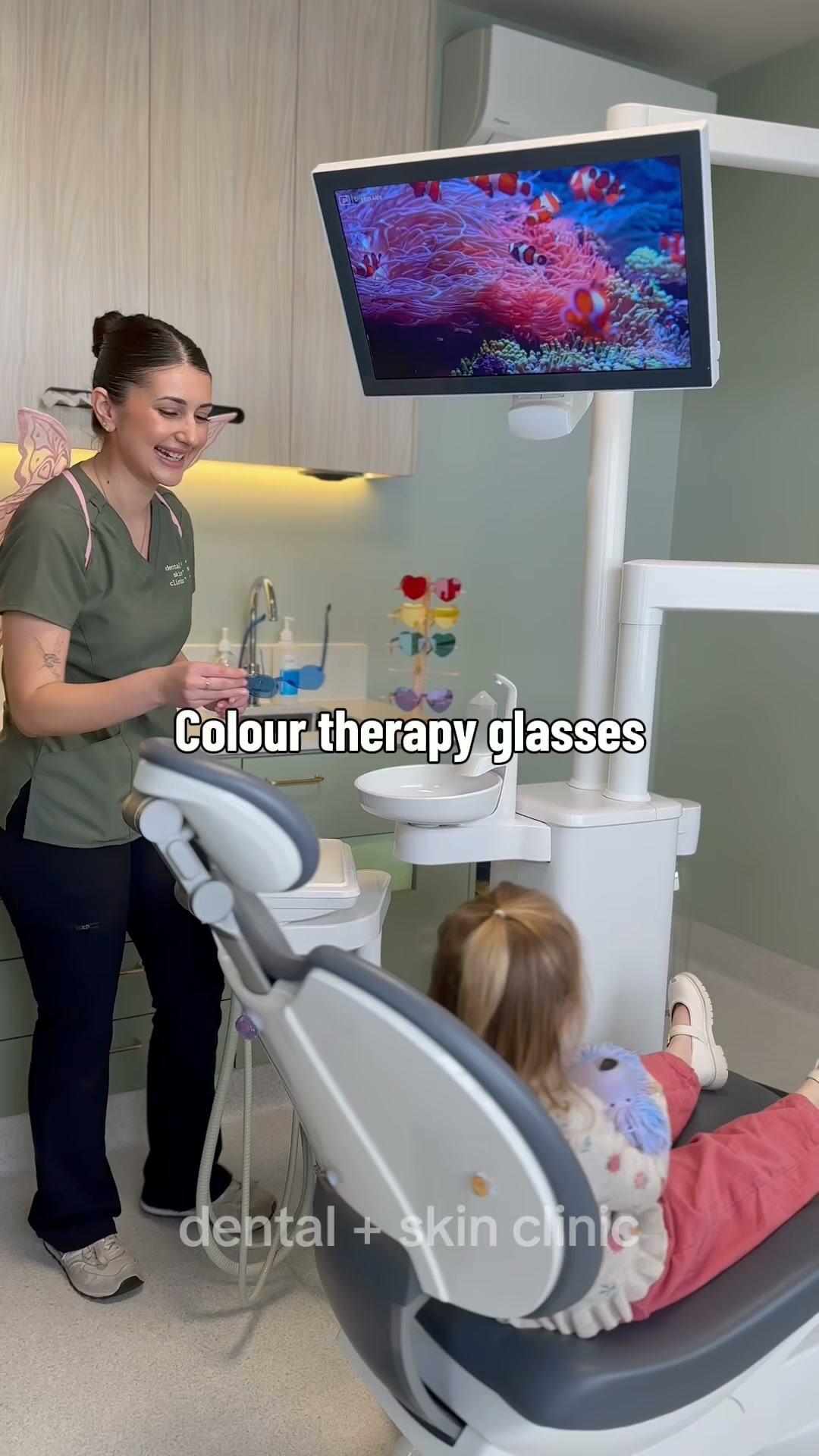 Dental & Skin Clinic Facebook ad: Kids’ Dental Check Up + Clean, FREE for Eligible Families