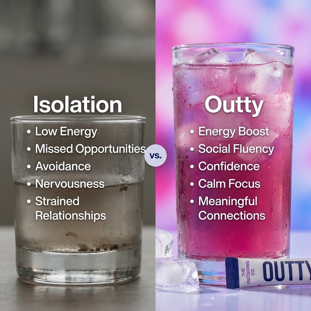 The Outgoing Co Facebook ad