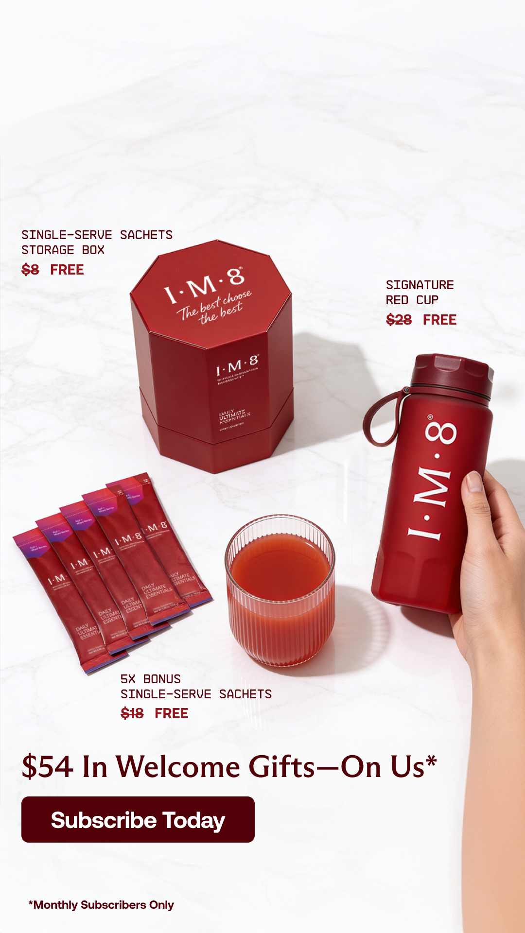 IM8 Health Facebook ad