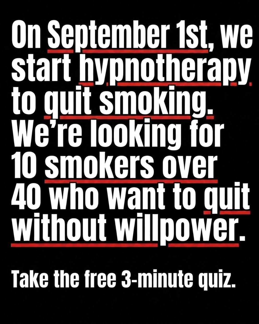 Dr. Susan Abboud Facebook ad: Quit Smoking in a Way That Actually Feels Easy