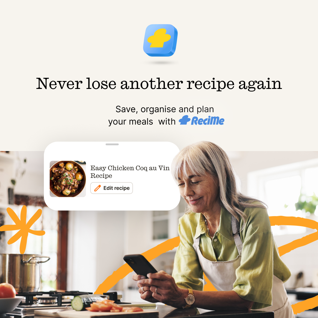 ReciMe Facebook ad