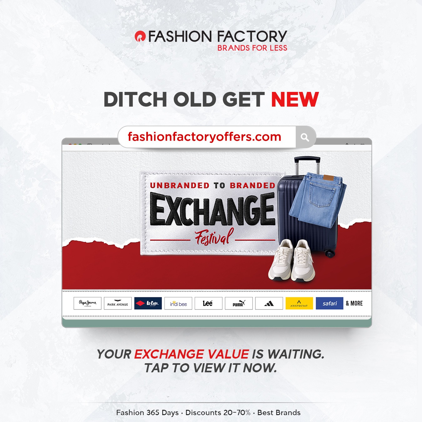 Fashion Factory Facebook ad