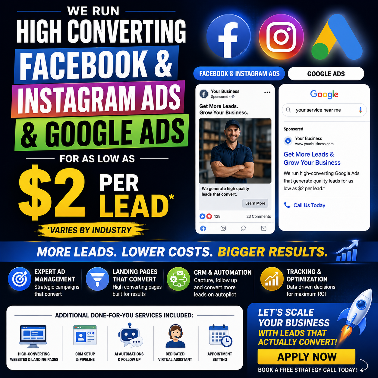 Virtual World Assistants - VWA Facebook ad
