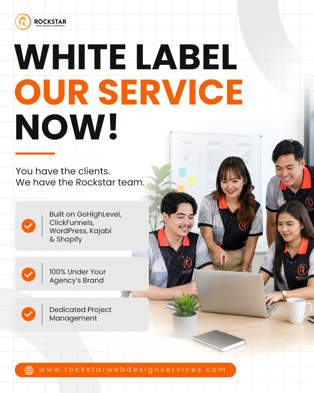 RWDS.Ph Facebook ad: Agencies: We’re Your 80+ Person Crew
