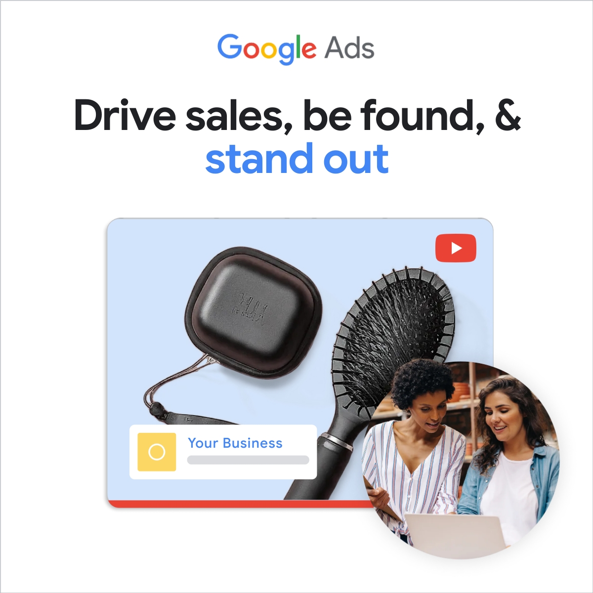 Google Ads Facebook ad
