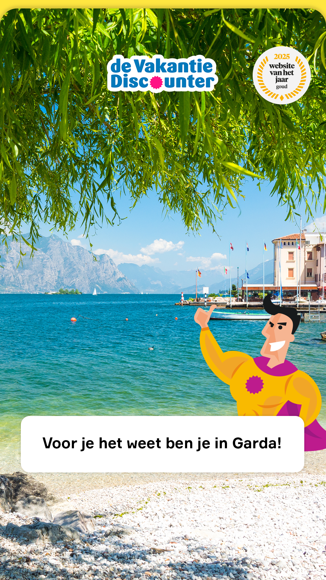 de VakantieDiscounter Facebook ad