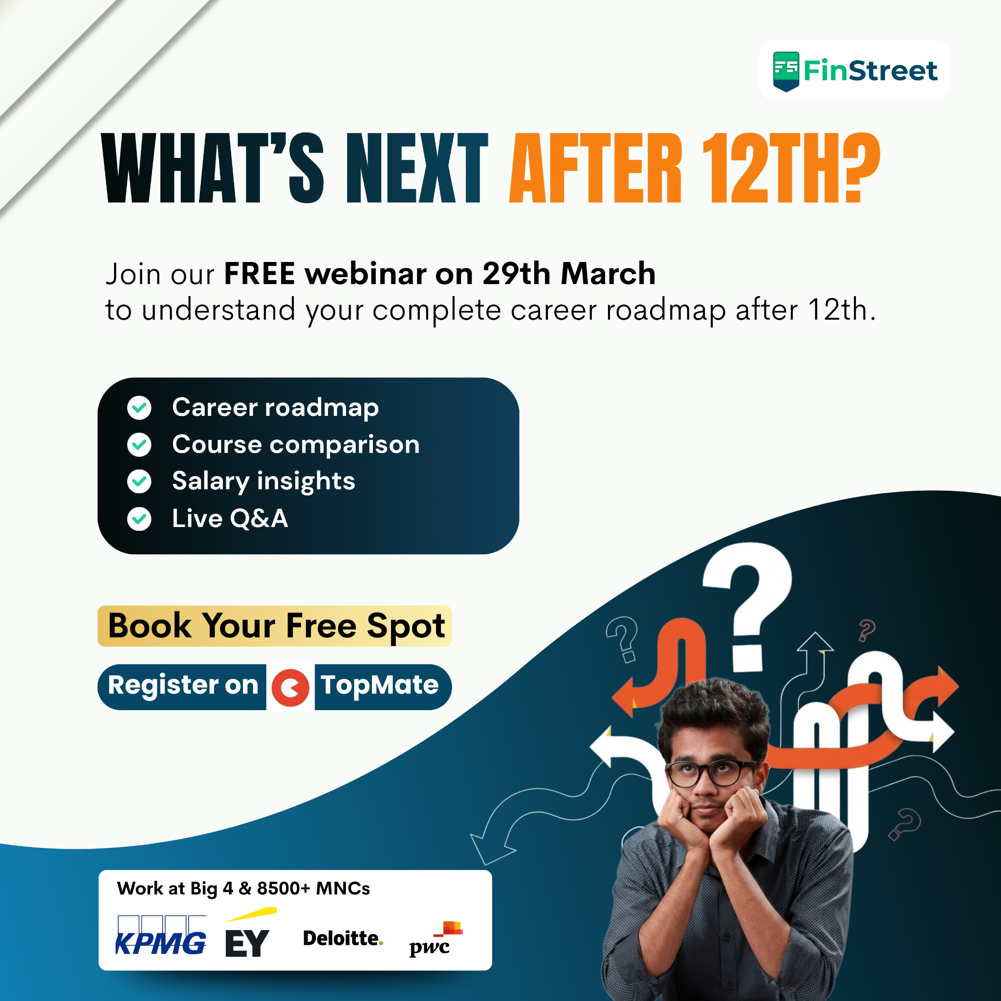 Finstreet education Facebook ad