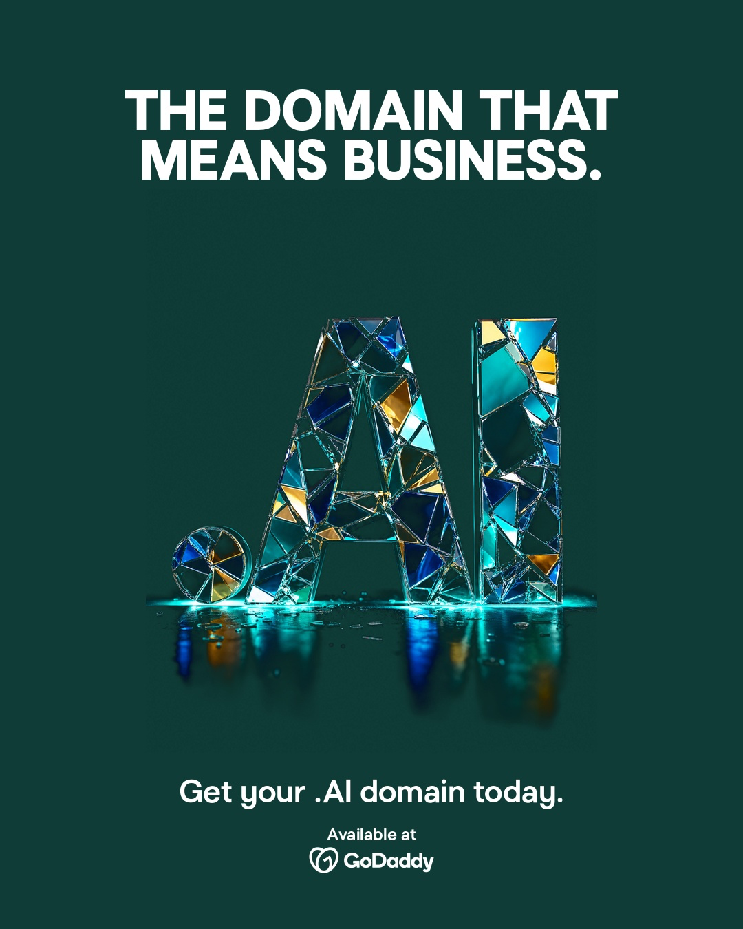 GoDaddy Facebook ad