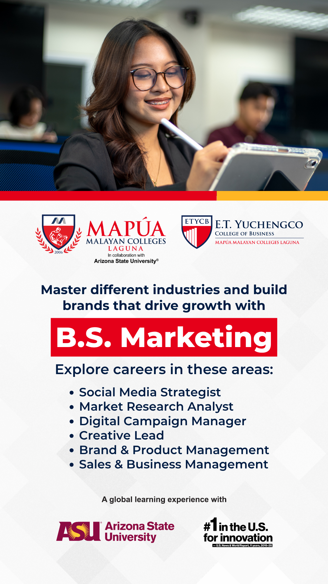 Mapúa Malayan Colleges Laguna Facebook ad