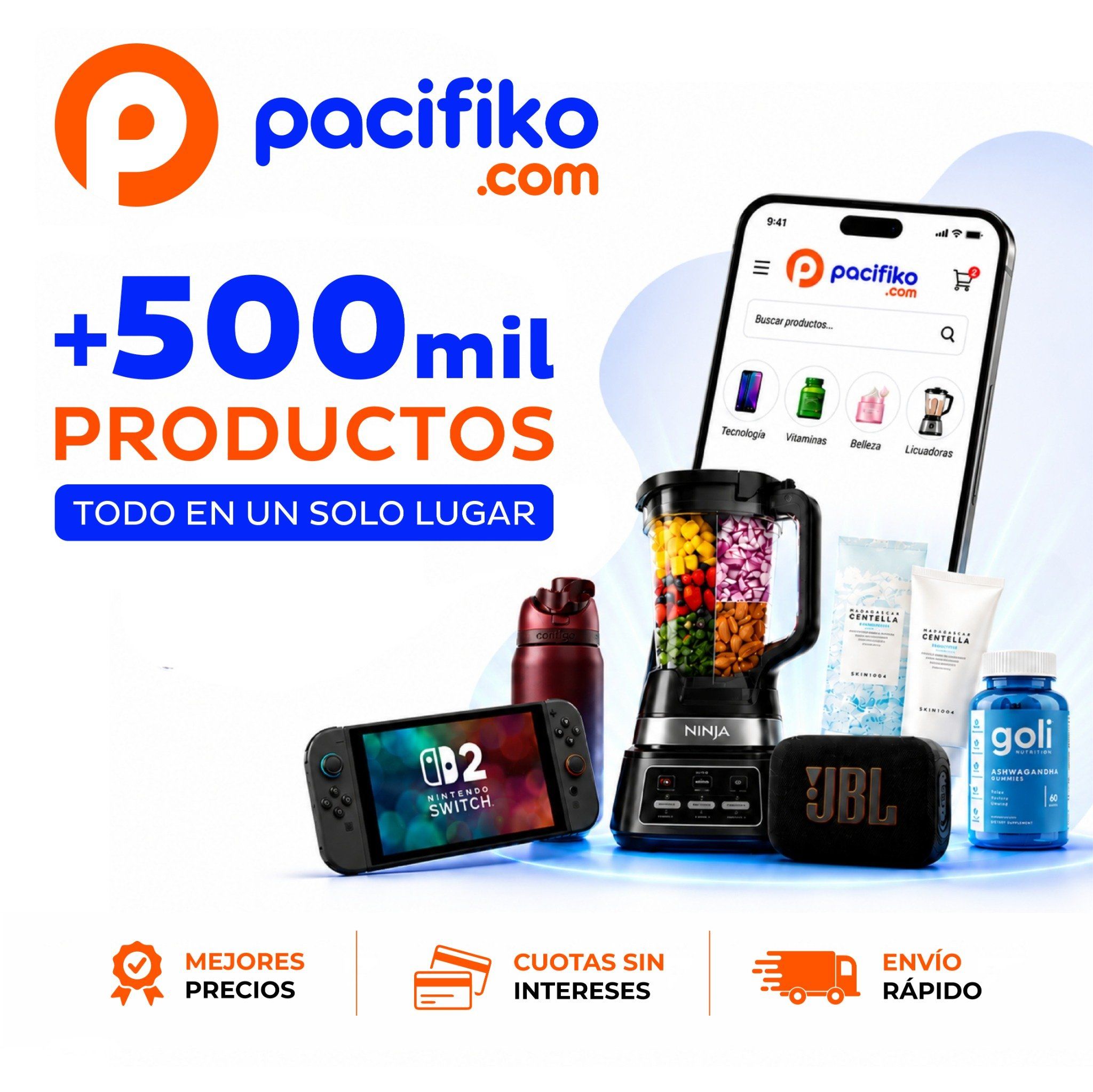 Pacifiko.com Facebook ad