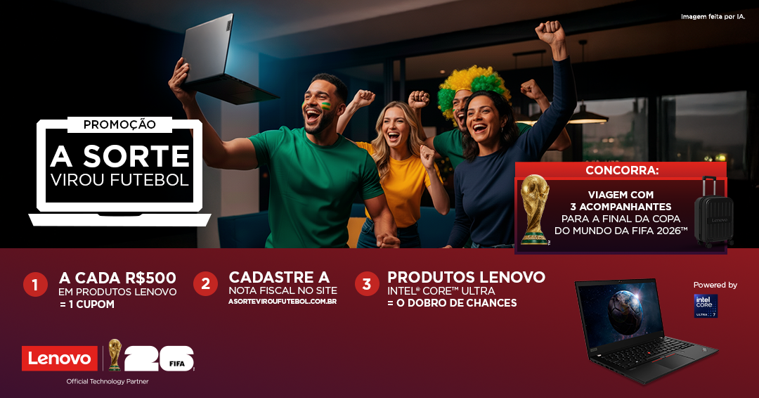 Lenovo Brasil Facebook ad