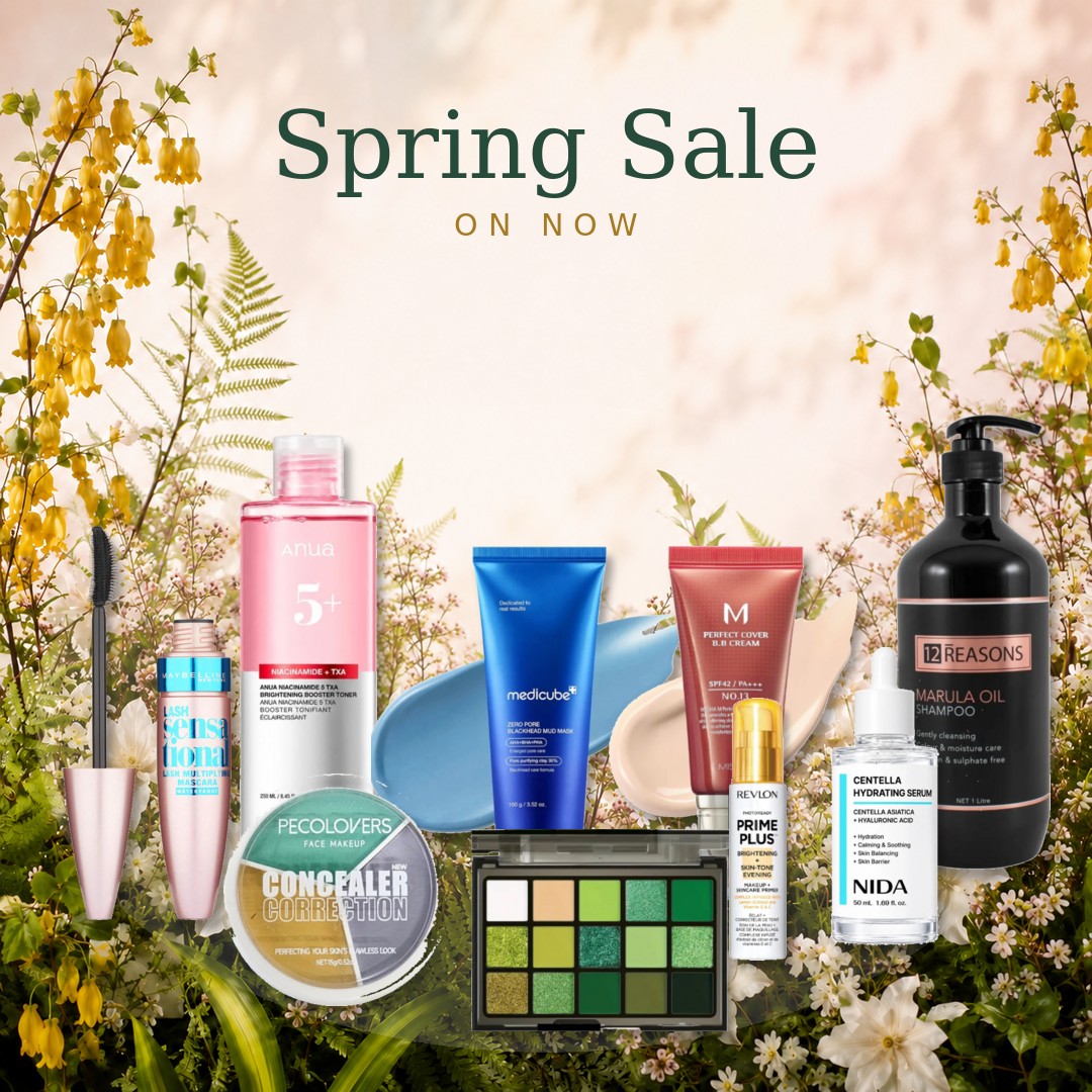 Kiss and Makeup Facebook ad: Our Spring Sale is officially ON!