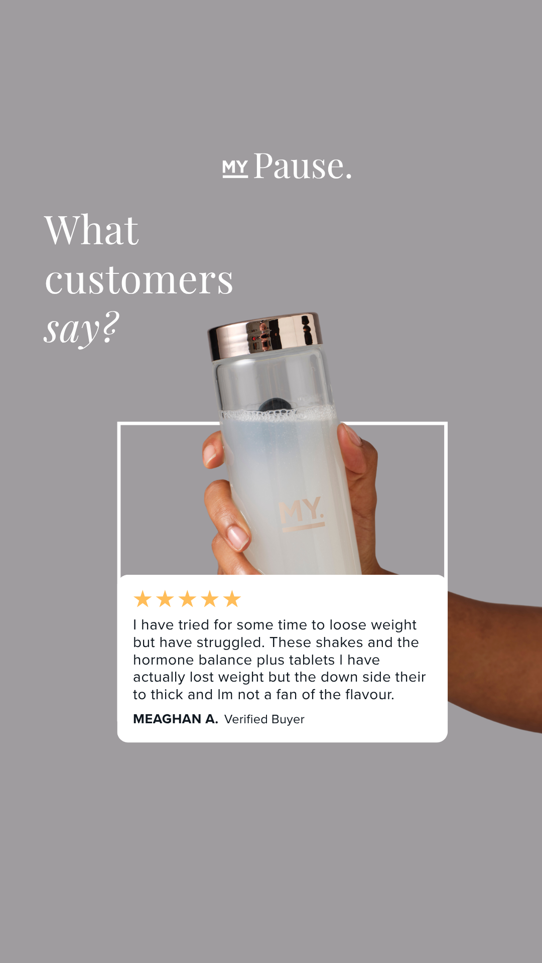 MyPause Health Facebook ad