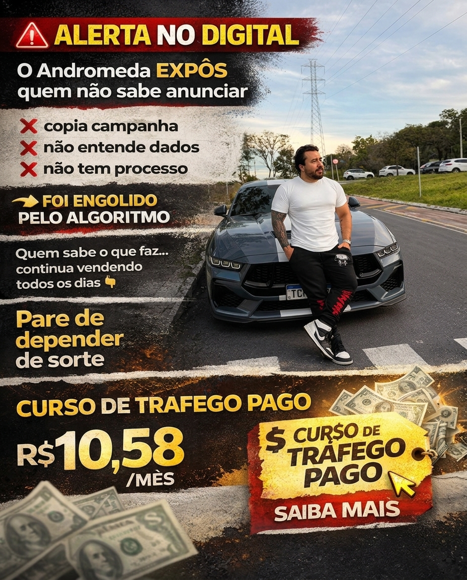 Mineiro das Vendas Tráfego Pago Facebook ad