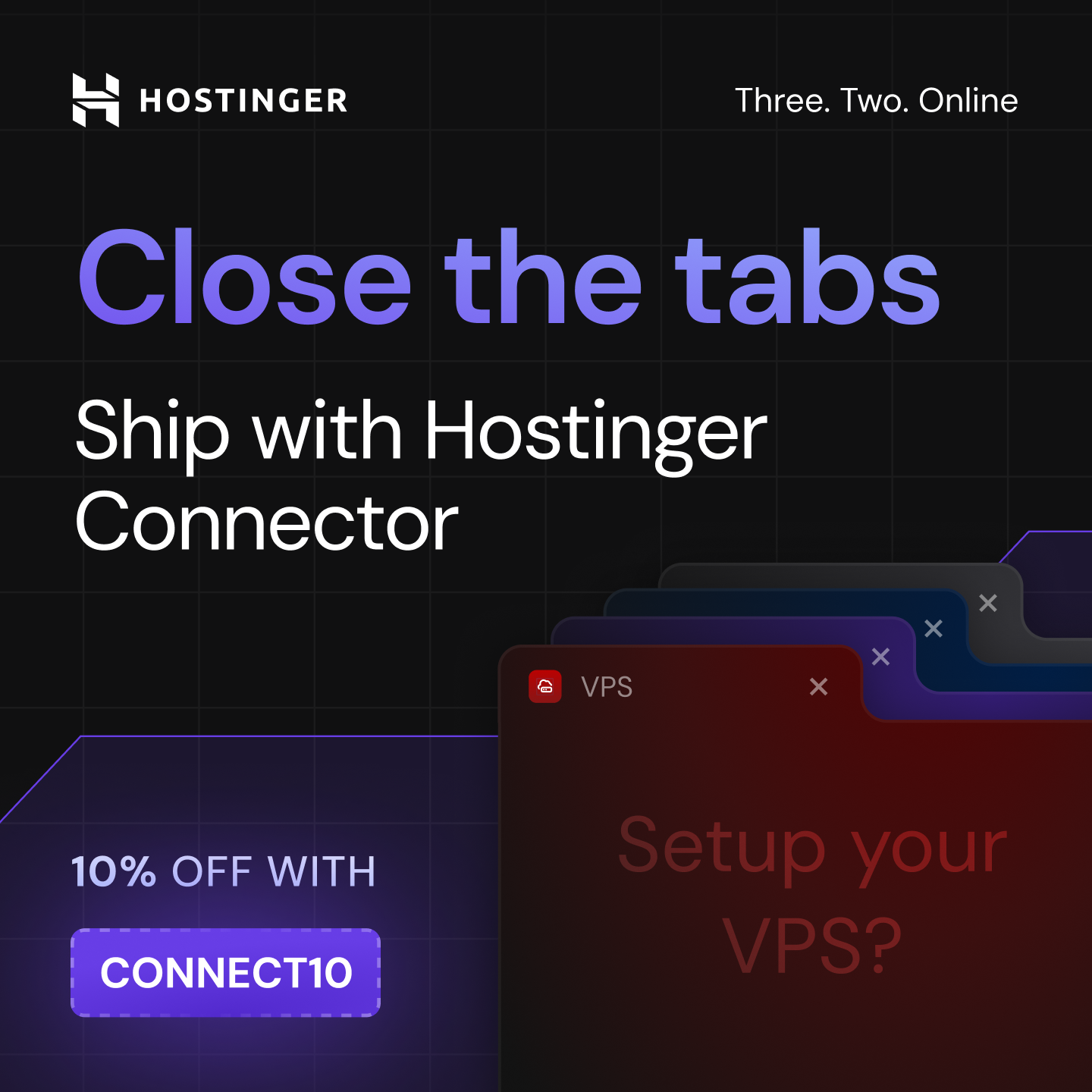 Hostinger Facebook ad