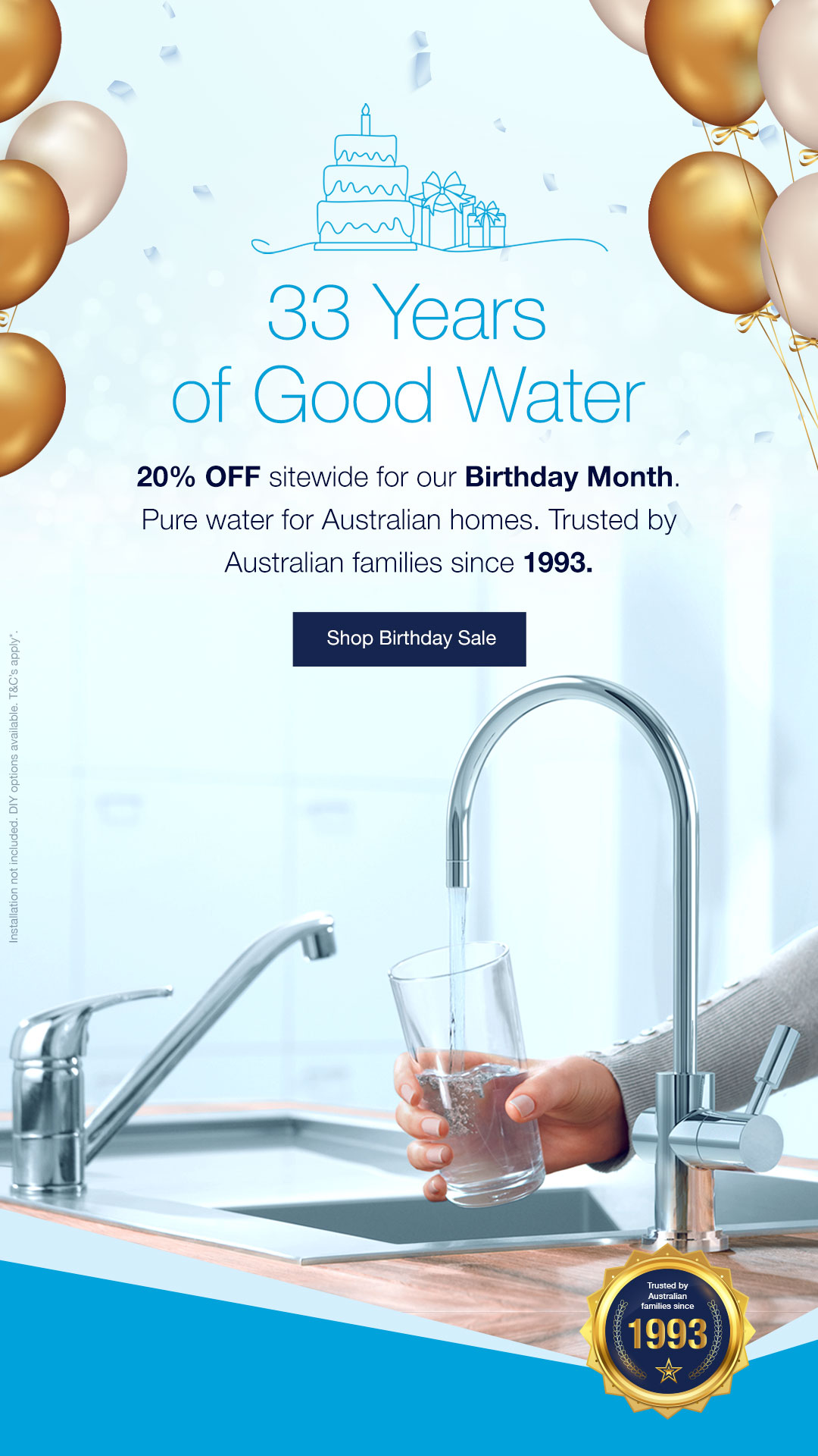 Pure Water Systems Aust Facebook ad
