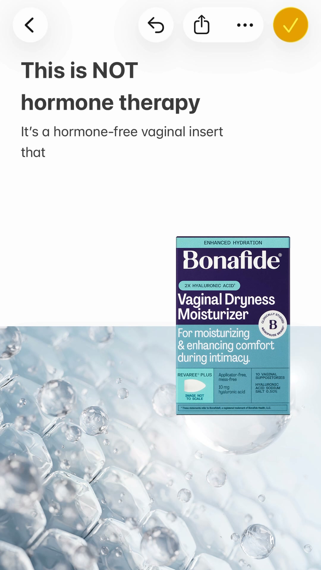 Bonafide Facebook ad: Use Code: NEW20