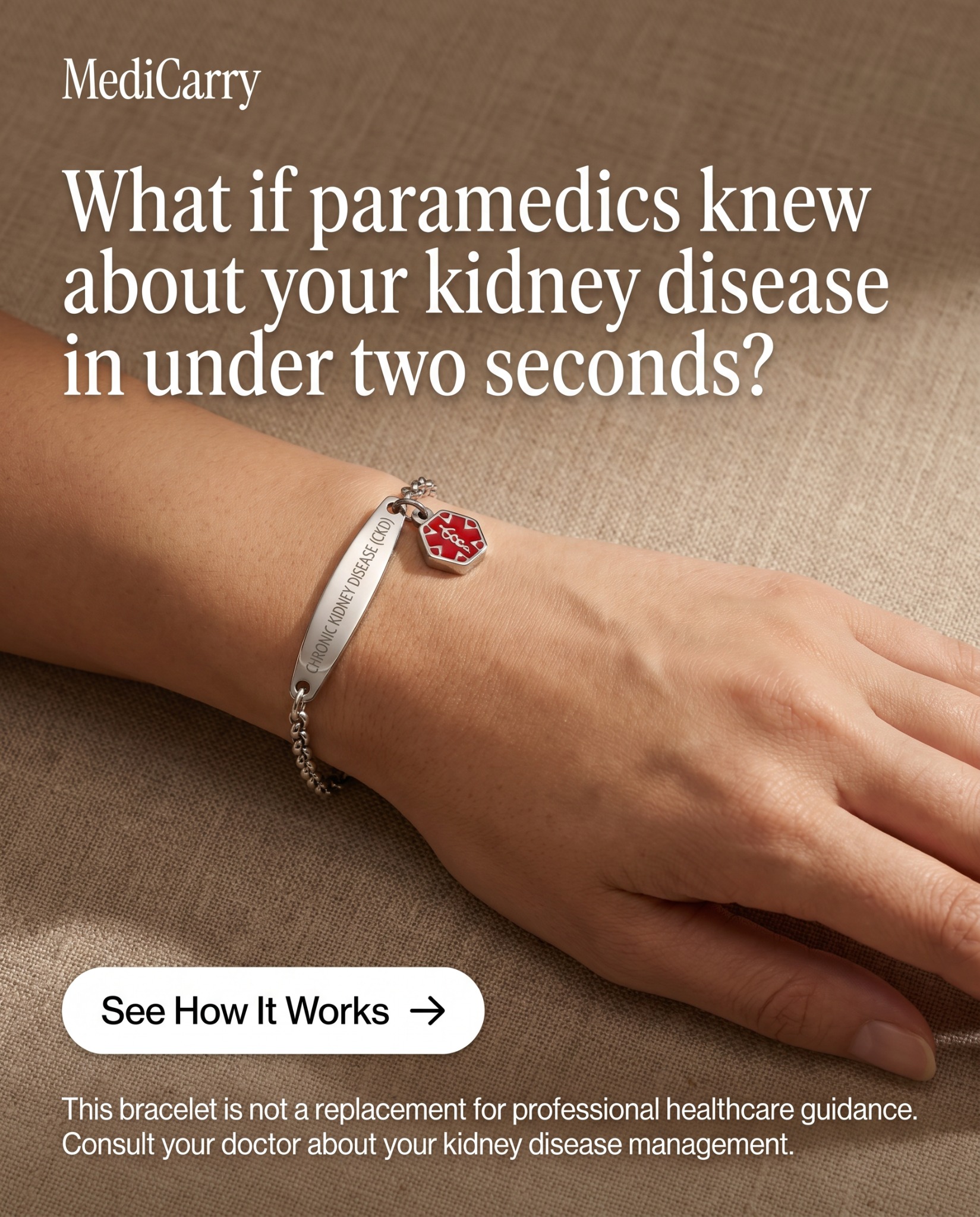MediCarry ID Facebook ad