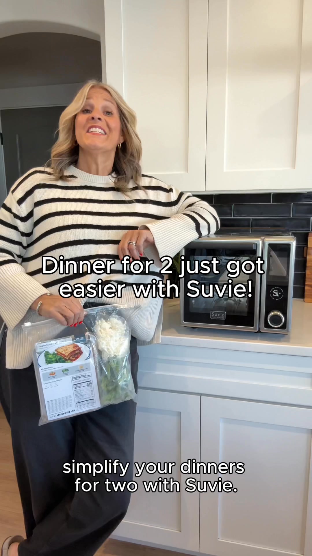Suvie Facebook ad: Healthy Dinners That Cook Themselves