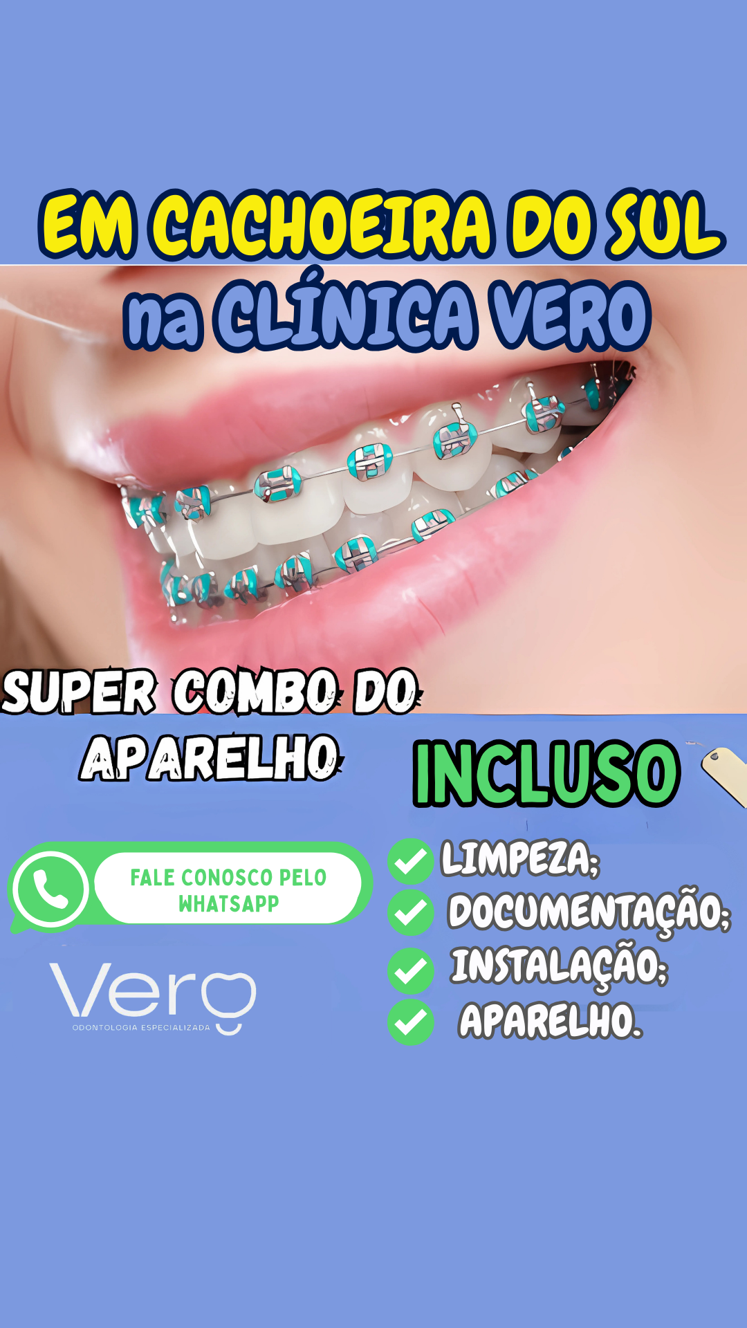 VerO Odontologia Especializada Facebook ad from Mar 27, 2025