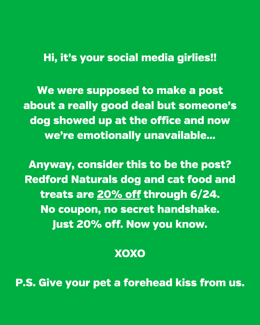Pet Supplies Plus Facebook ad
