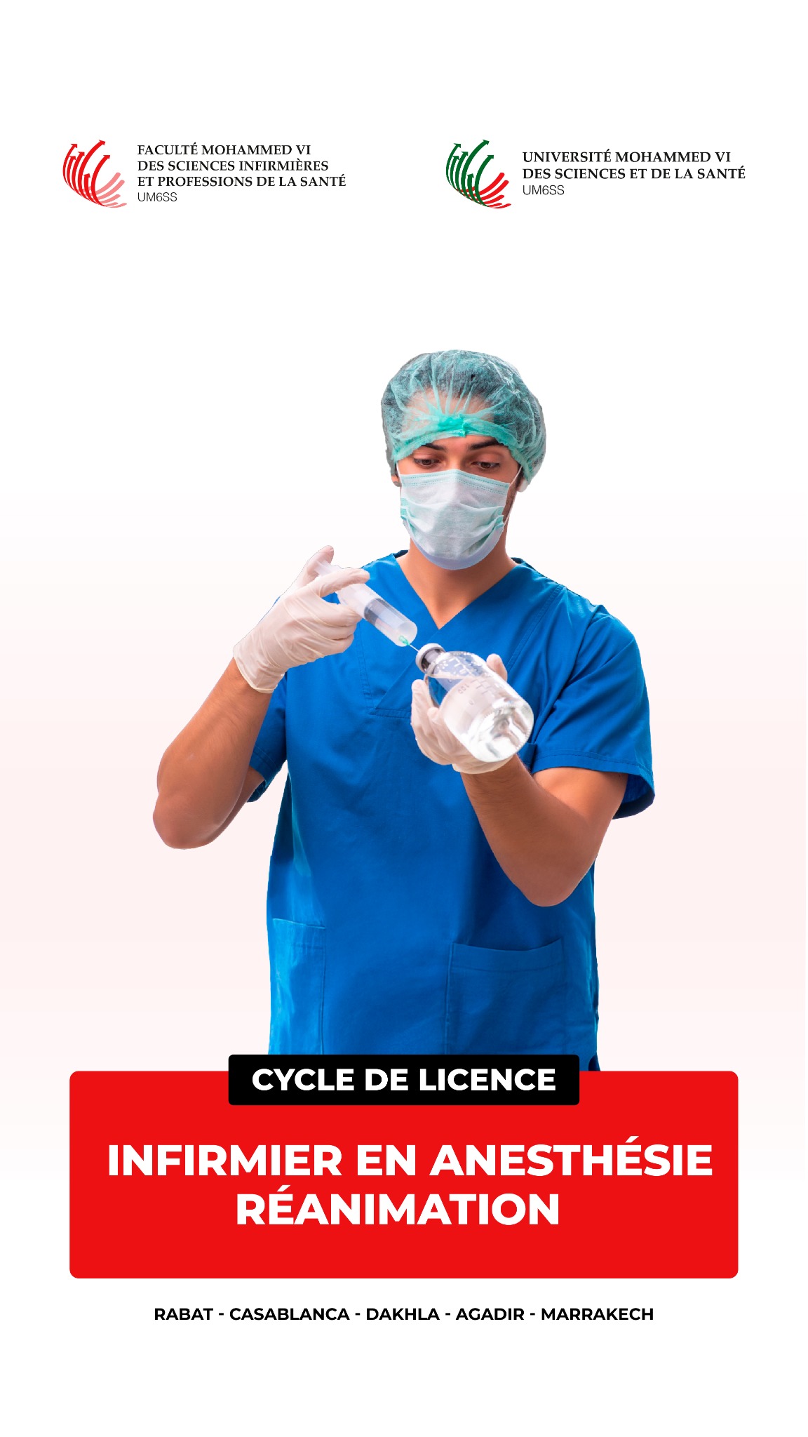 Université Mohammed VI des Sciences et de la Santé - UM6SS Facebook ad