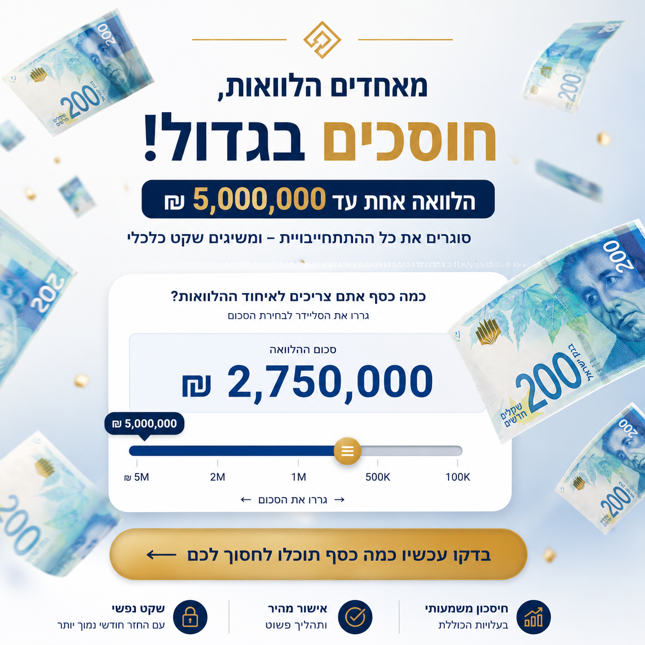 פתרונות פיננסים לישראל Facebook ad